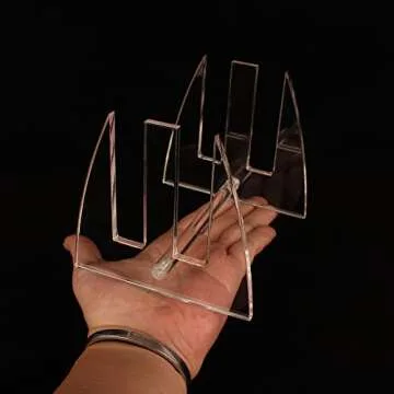 WANLIAN Laptop Holder Vertical Laptop Stand - Dual-Slot Vertical Laptop Stand, Laptop Vertical Stand,Upright Laptop Holder for Desk