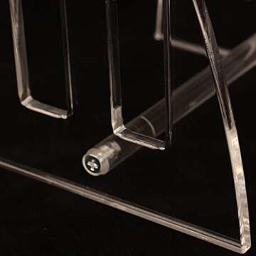 WANLIAN Laptop Holder Vertical Laptop Stand - Dual-Slot Vertical Laptop Stand, Laptop Vertical Stand,Upright Laptop Holder for Desk