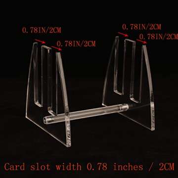 WANLIAN Laptop Holder Vertical Laptop Stand - Dual-Slot Vertical Laptop Stand, Laptop Vertical Stand,Upright Laptop Holder for Desk