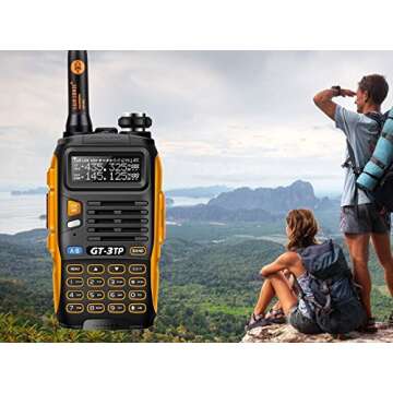 BaoFeng Pofung GT-3TP Mark-III+Speaker Tri-Power 8/4/1W Two-Way Radio with Speaker Mic Included