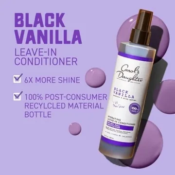 Carol's Daughter Black Vanilla Leave-In Conditioner, 8 Fl Oz