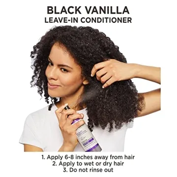 Carol's Daughter Black Vanilla Leave-In Conditioner, 8 Fl Oz