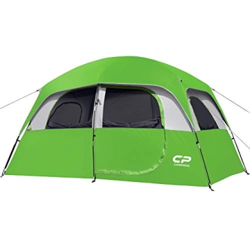 CAMPROS 6-Person Waterproof Camping Tent for Families