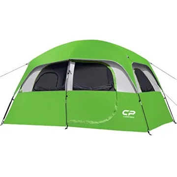 CAMPROS 6-Person Waterproof Camping Tent for Families