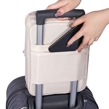 Eneteck Shoe Bags for Travel, Holds 3 Pair of Shoes Travel Bag for Packing, Travel Essentials for Flying Carry on Luggage Travel Accessories