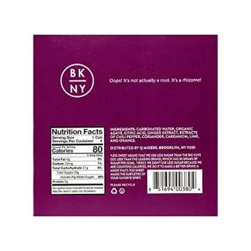 Q Mixers Ginger Beer, Premium Cocktail Mixer, 7.5 Fl Oz (Pack of 12)