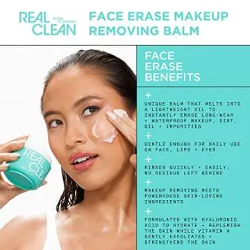 Real Techniques Face Erase Makeup Removing Balm 2 oz