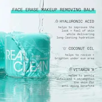 Real Techniques Face Erase Makeup Removing Balm 2 oz