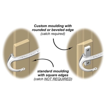 Door Monkey Optional Catch for Non-Standard Doors