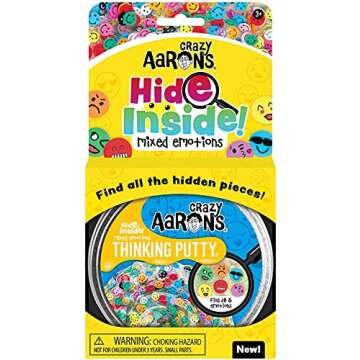 Crazy Aaron's Hide Inside!® Mixed Emotions Thinking Putty®