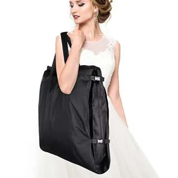 Zilink 72" Wedding Dress Bag with Accessory Pockets