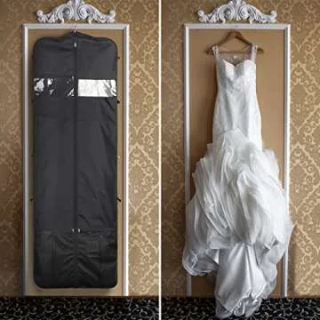 Zilink 72" Wedding Dress Bag with Accessory Pockets