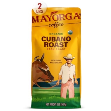 Mayorga Organics Cubano Roast Dark Coffee for A Rich Experience