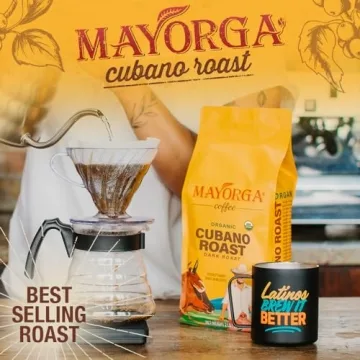 Mayorga Organics Cubano Roast Dark Coffee for A Rich Experience
