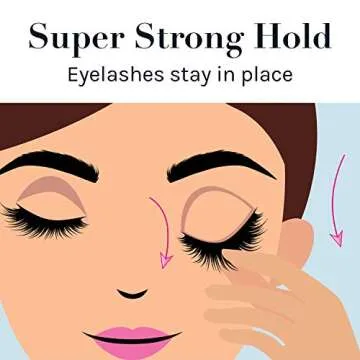 AOA Studio Eyelash Glue Enhancers – 4 Pack for Strong Hold