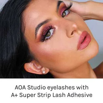 AOA Studio Eyelash Glue Enhancers – 4 Pack for Strong Hold