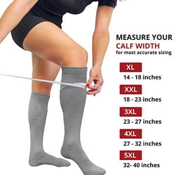 BAMS Plus Size Compression Socks for Ultimate Comfort