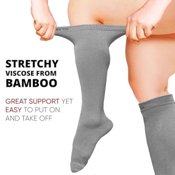 BAMS Plus Size Compression Socks for Ultimate Comfort