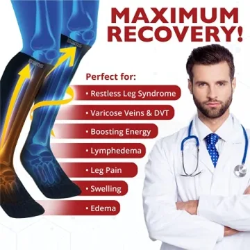 BAMS Plus Size Compression Socks for Ultimate Comfort