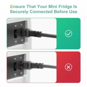 CROWNFUL Mini Fridge - Portable 4L Cooler & Warmer