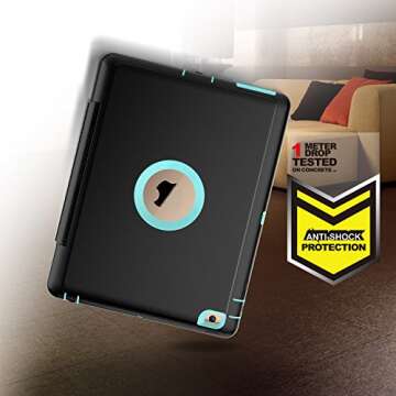 SEYMAC Heavy Duty iPad Pro 11 Case - Shockproof & Versatile