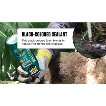 Great Stuff Pond Stone 12 oz Foam Sealant for Outdoor Projects