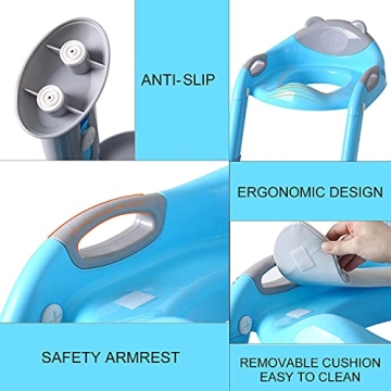 Fedicelly Toddler Potty Training Seat with Step Stool