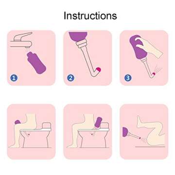 Peri Bottle Postpartum Essentials, Spray Wash Bottle 500ml Momwasher for Soothing Postpartum Care Kit and Baby Care Portable Bidet for Women（Pink)