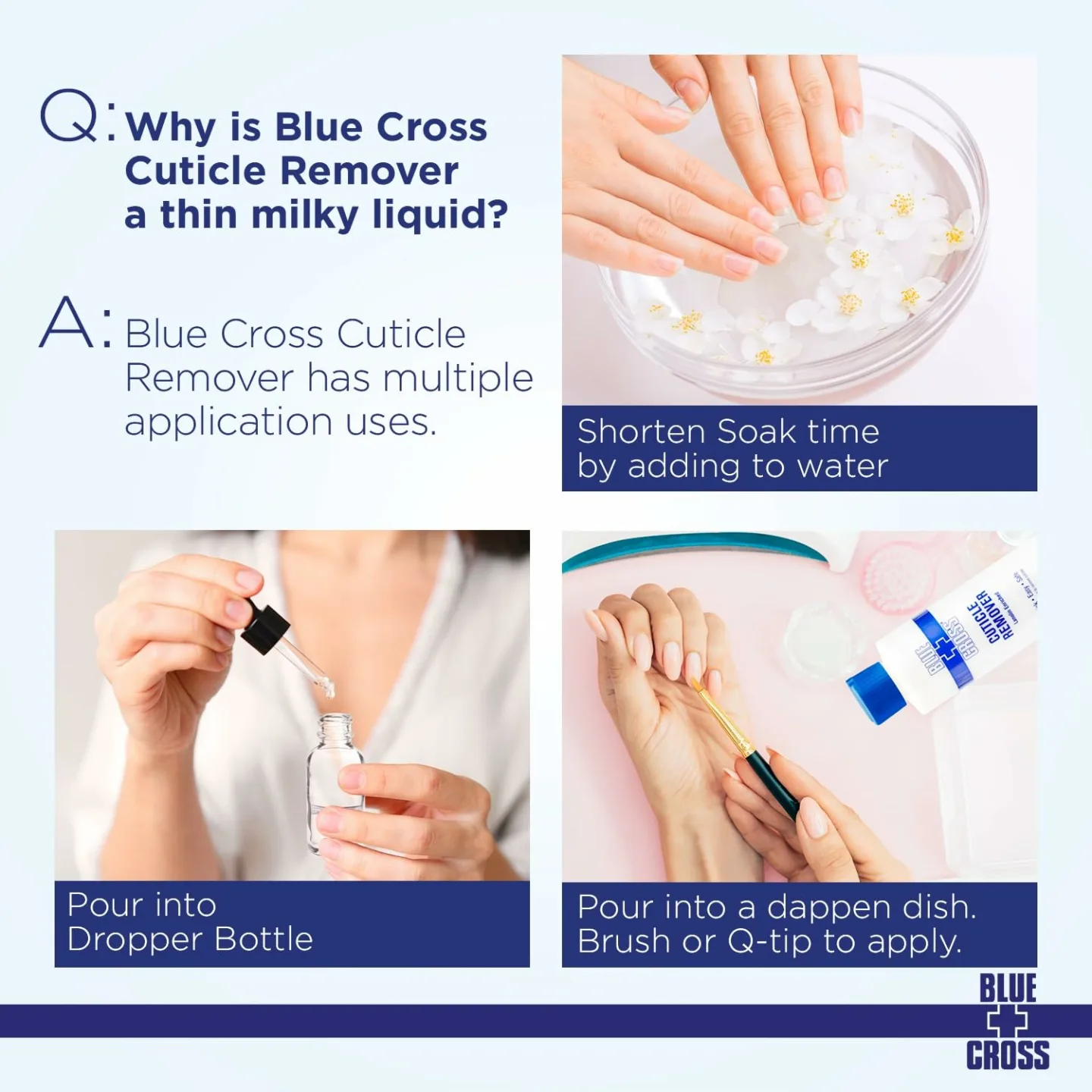 Blue Cross Cuticle Remover & Softener 6oz