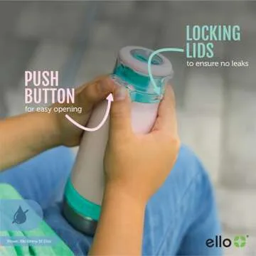 Ello Emma 14oz Kids Water Bottle - Durable Insulation