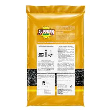 Premium Black Oil Sunflower Seed Bird Food - Audubon Park