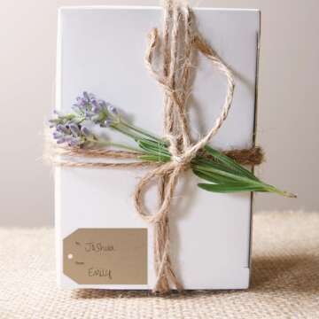 2" x 3" to from Brown Kraft Gift Tag Stickers / 250 Modern Present Label Roll/Fill in to and from Favor Sticker/Made in The USA