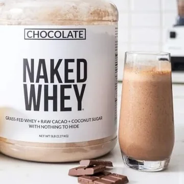 Naked Whey Chocolate - Pure Grass Fed Protein Powder