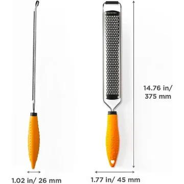 Deiss PRO Zester & Cheese Grater for All Needs