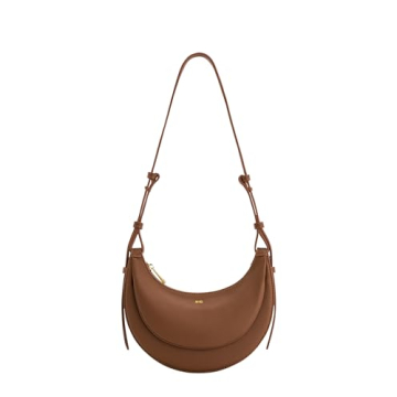 JW PEI Sharon Crossbody Bag in Brown Vegan Leather