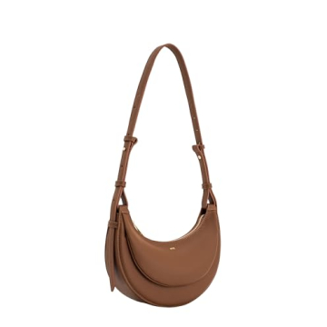 JW PEI Sharon Crossbody Bag in Brown Vegan Leather