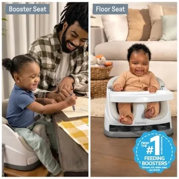 Ingenuity Baby Base Booster Feeding and Floor Seat