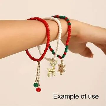 Julie Wang 100 Grams Alloy Silver Christmas Collection Charms Snowflakes Snowman Pendants for Home Decoration Bulk Jewelry Necklace Earrings Bracelet Making DIY Craft about 70pcs