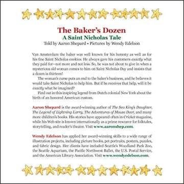 The Baker's Dozen: A Saint Nicholas Tale, with Bonus Cookie Recipe and Pattern for St. Nicholas Christmas Cookies (15th Anniversary Edition)
