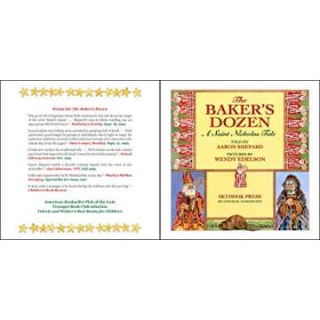 The Baker's Dozen: A Saint Nicholas Tale, with Bonus Cookie Recipe and Pattern for St. Nicholas Christmas Cookies (15th Anniversary Edition)