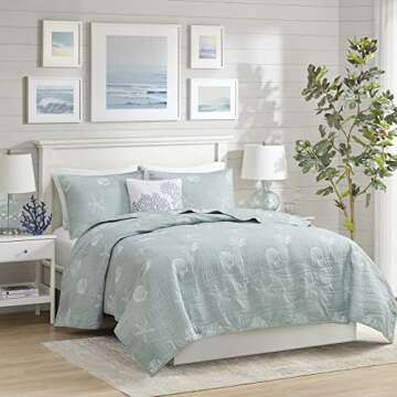 Harbor House Seaside Quilt Set for a Coastal Retreat