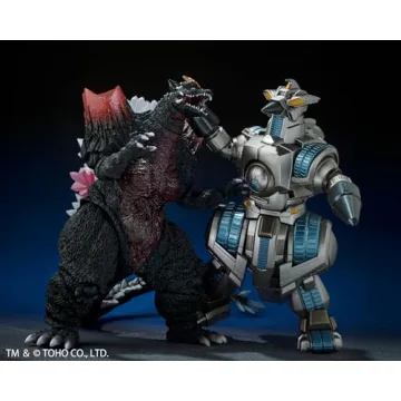 S.H.MonsterArts Godzilla vs SpaceGodzilla M.O.G.E.R.A. Figure