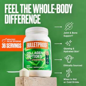 Bulletproof Collagen Peptides for Skin and Joint Health