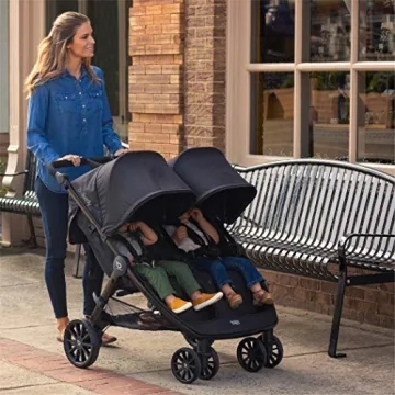 Britax B-Lively Double Stroller - Lightweight & Easy to Fold