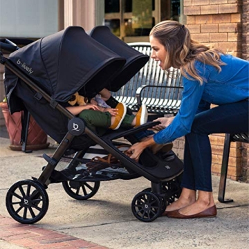 Britax B-Lively Double Stroller - Lightweight & Easy to Fold