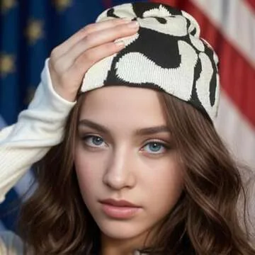 Cool Graphic Tsalei Y2K MEA Culpa Beanie for All Ages