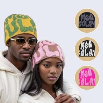 Cool Graphic Tsalei Y2K MEA Culpa Beanie for All Ages
