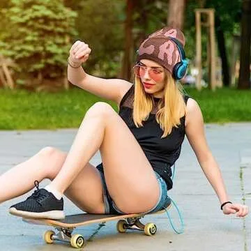 Cool Graphic Tsalei Y2K MEA Culpa Beanie for All Ages