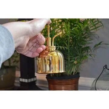 Haws Brass Plant Mister Ideal for Indoor Gardening