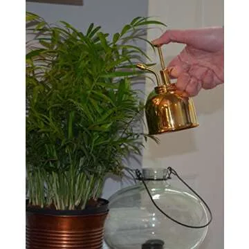 Haws Brass Plant Mister Ideal for Indoor Gardening